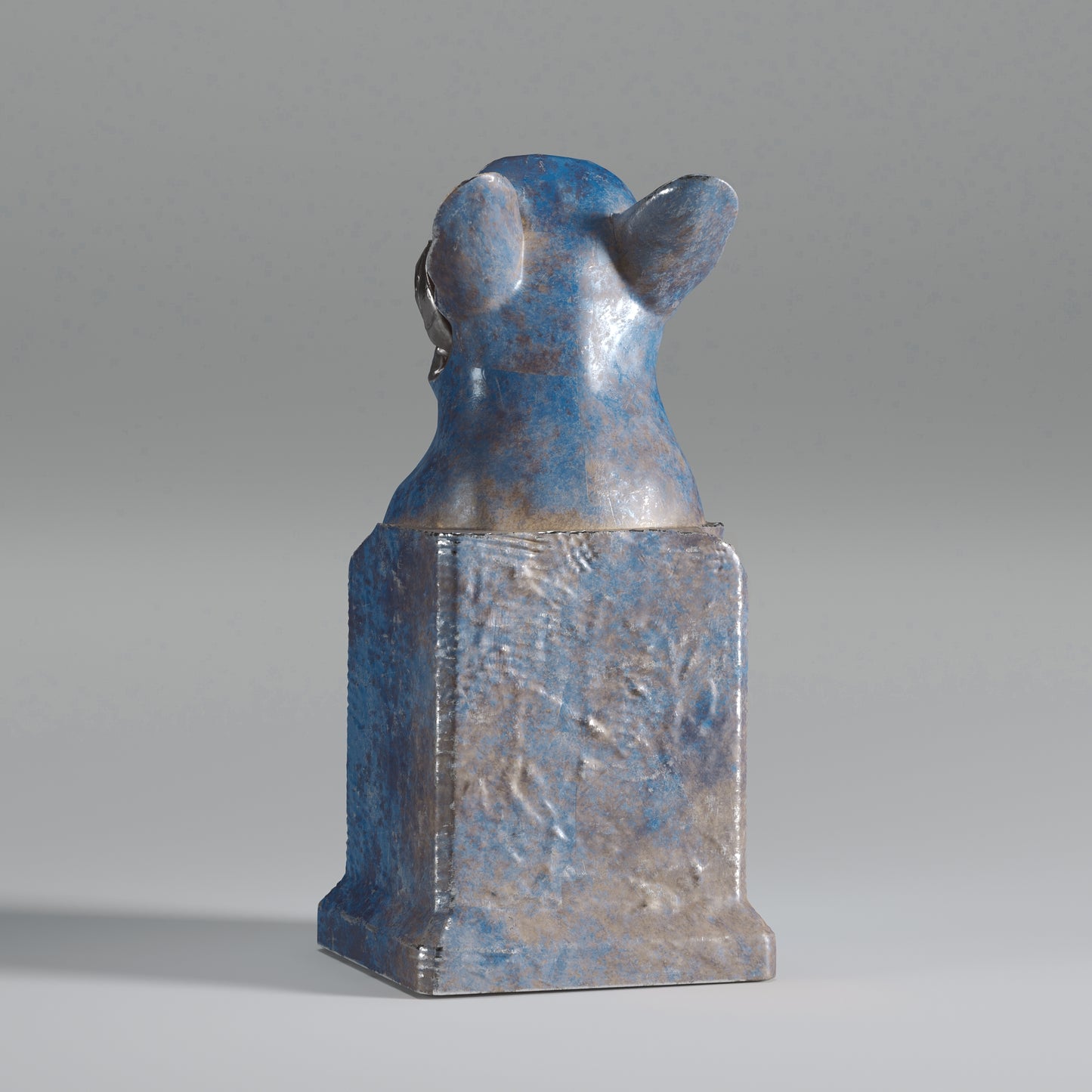 Figura de Bulldog Frances Calavera