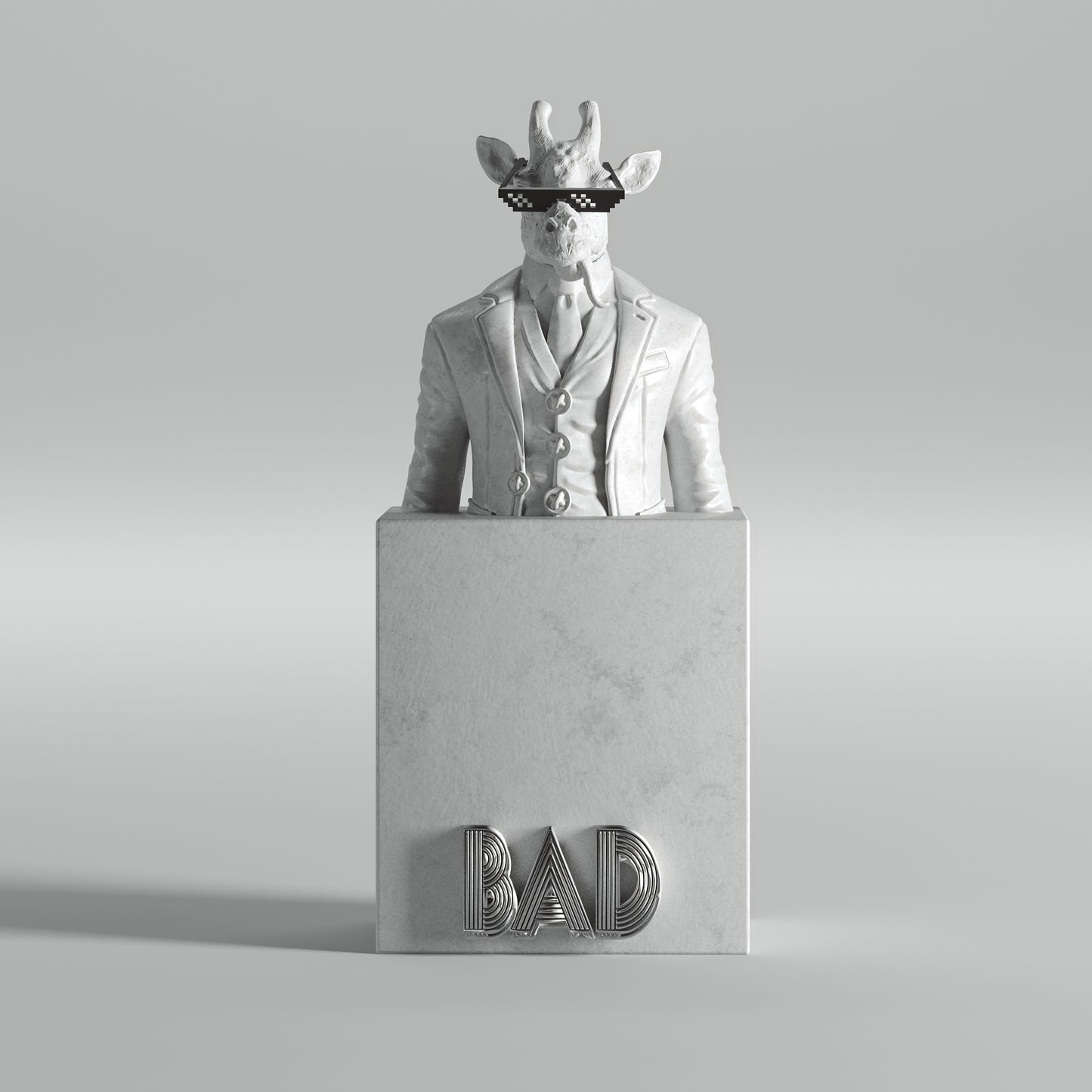 Busto de Jirafa Pasota