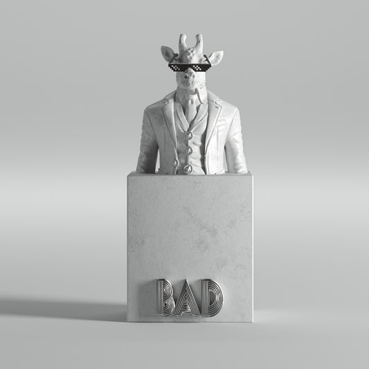 Busto de Jirafa Pasota