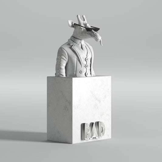 Busto de Jirafa Pasota