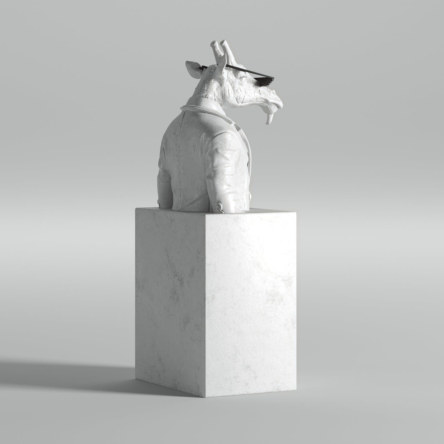 Busto de Jirafa Pasota