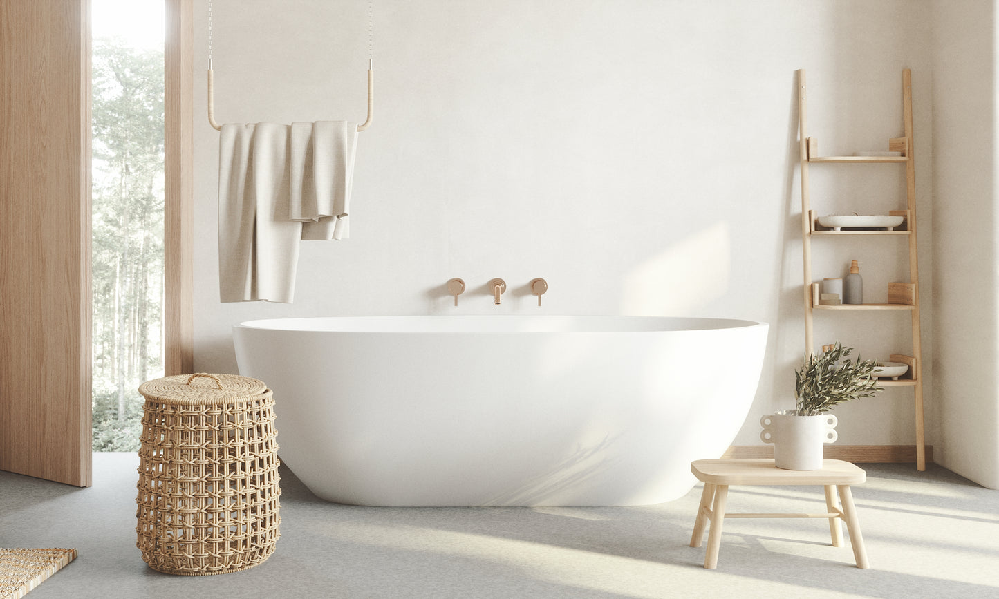 Scandinavian Bath Scene