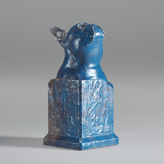 Figura de Bulldog Frances Calavera